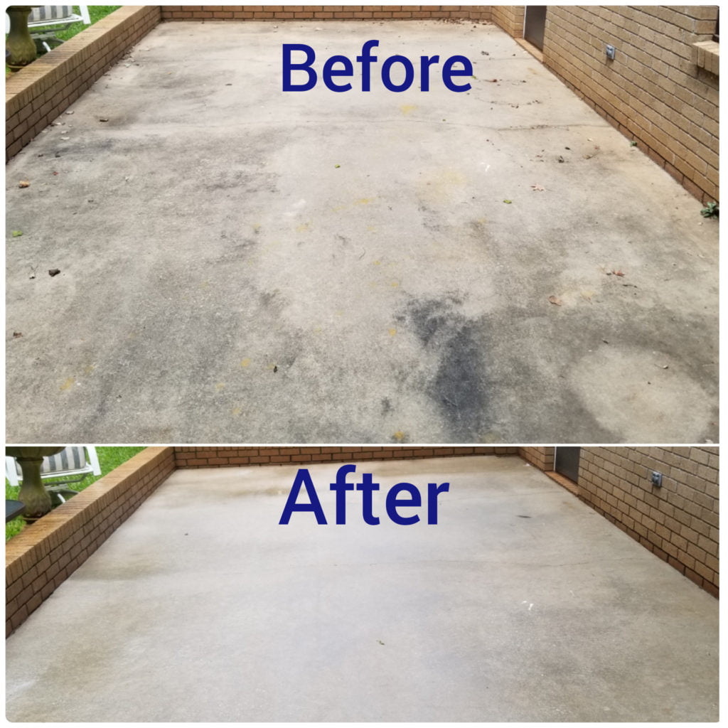 Are you tired of coming to your home or business and seeing dirty concrete? Lancaster is full of concrete driveways & store front. Many are covered in mold, algae, and orange clay. This can even become a walking hazard after a hard rainstorm. Simply Softwash Roof & Exterior Cleaning will deep clean your concrete to a pristine condition.