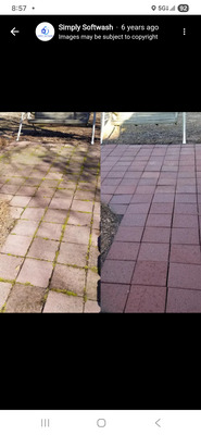 Paver Patio Cleaning And Washing Services in Fort Mill SC
