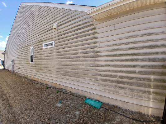 Exterior Cleaning Of House Siding in Charlotte NC