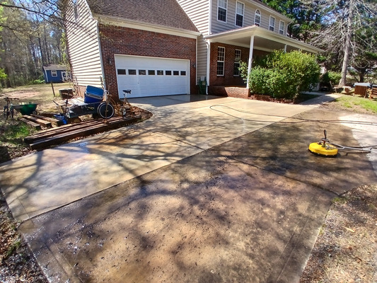 Surface Pressure Washing For Driveway And Patio Cleaning in Fort Mill SC