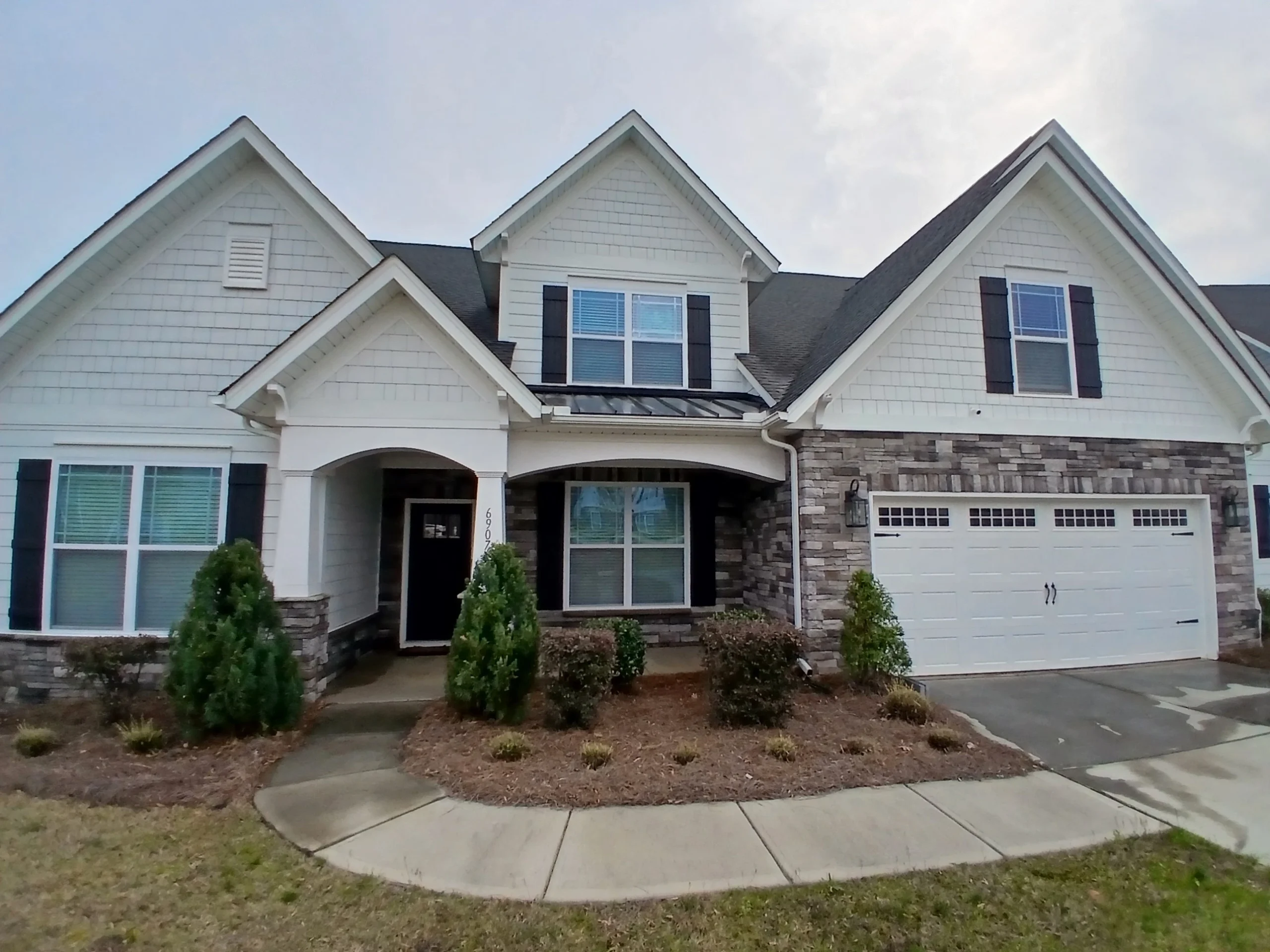 Brick and hardie house washing in Fort Mill SC