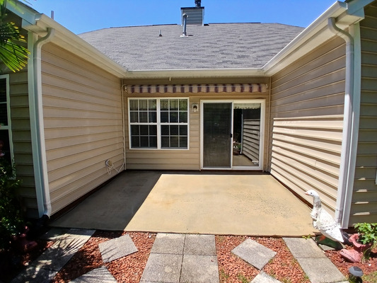 Pressure Washing Of Exterior Surfaces And Patio in Charlotte NC