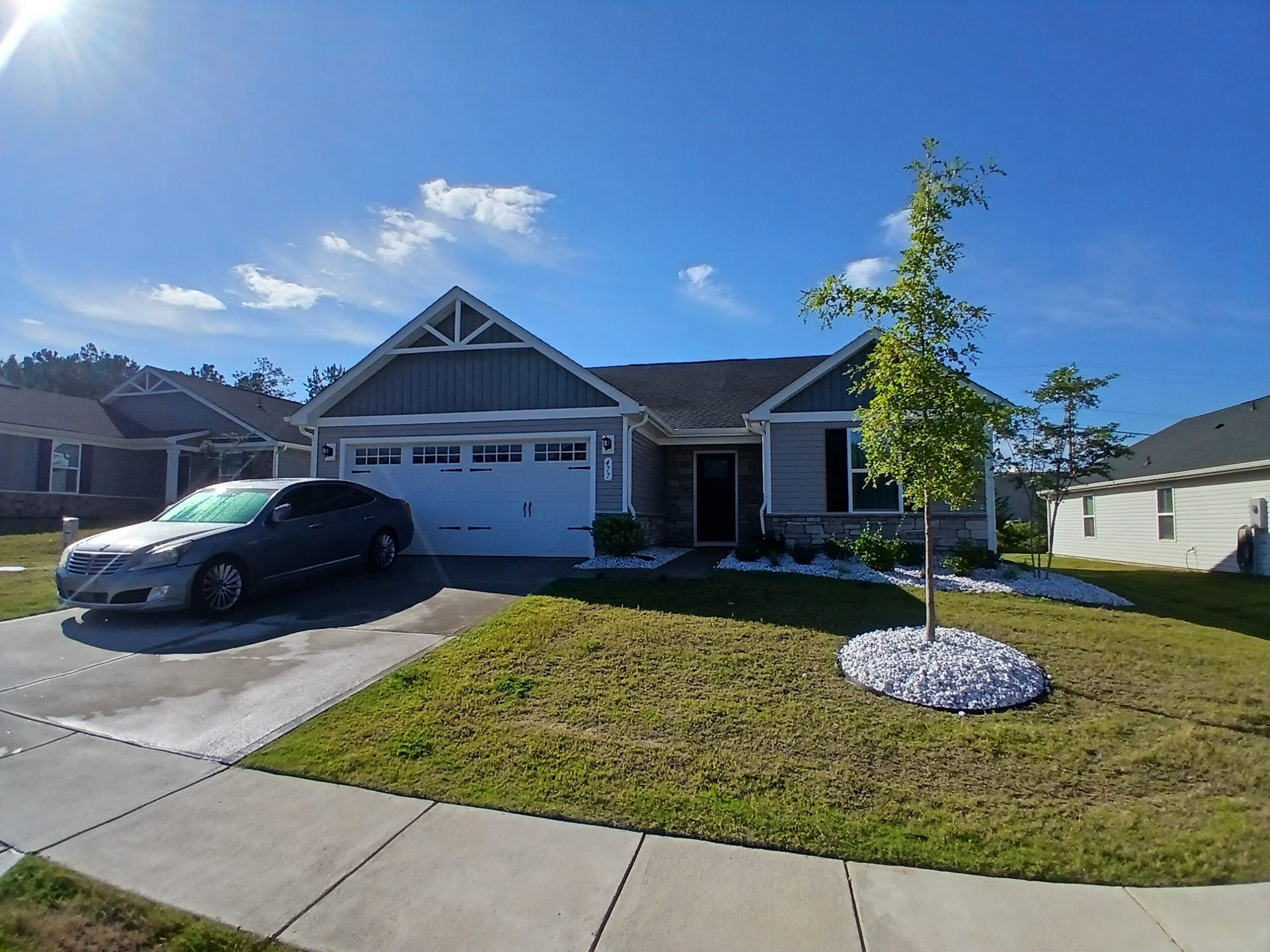 Vinyl siding house washing in Rose Gate community Lancaster SC